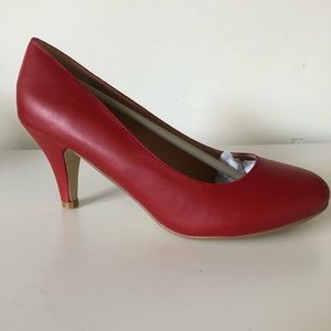 Perfect red heels from Macy’s Journee Collection